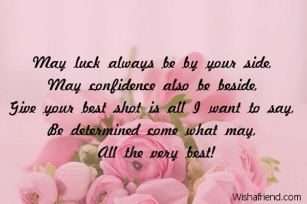 May Luck Always Be By Your Side