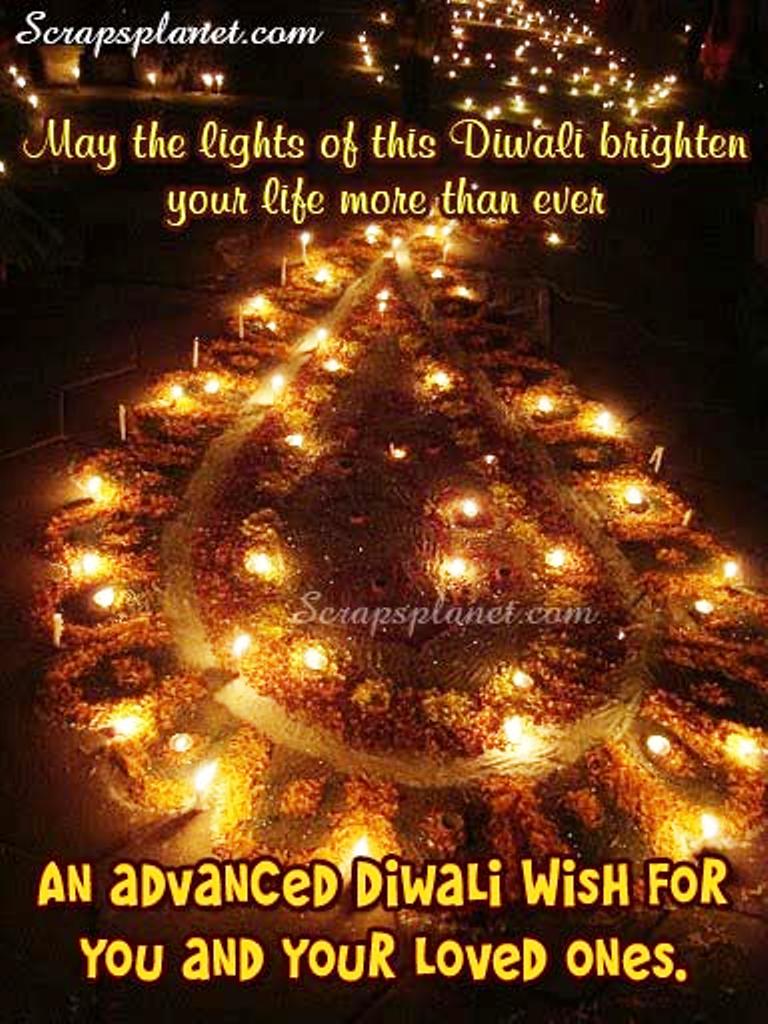 Advance Diwali Wishes - Wishes, Greetings, Pictures – Wish Guy