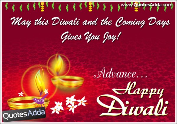 May This Diwali And The Coming Days  Gives You Joy