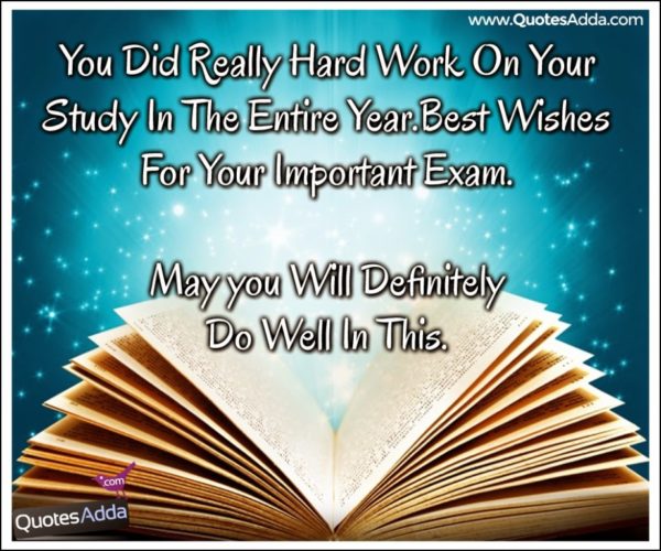 May You Will Definitely Do Well In This
