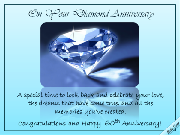 On Your Diamond Anniversary