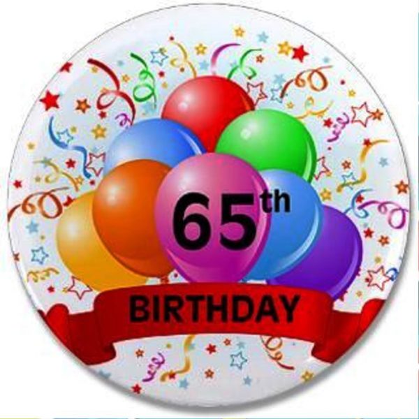 Photo Of Happy Sixty Fifth Birthday