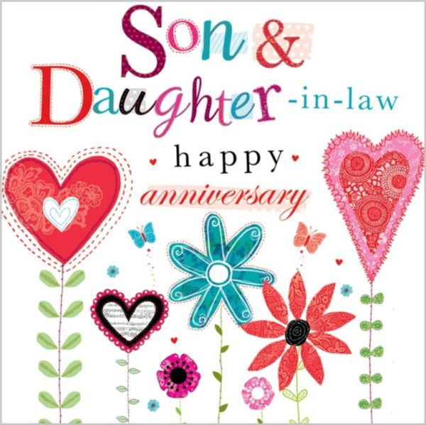 Son And Daugter In Law Happy Anniversary