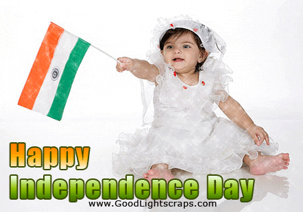 Sparkling Happy Independence Day Image