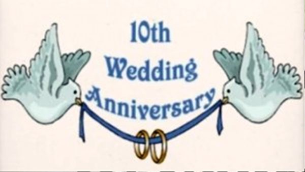 Tenth Wedding Anniversary