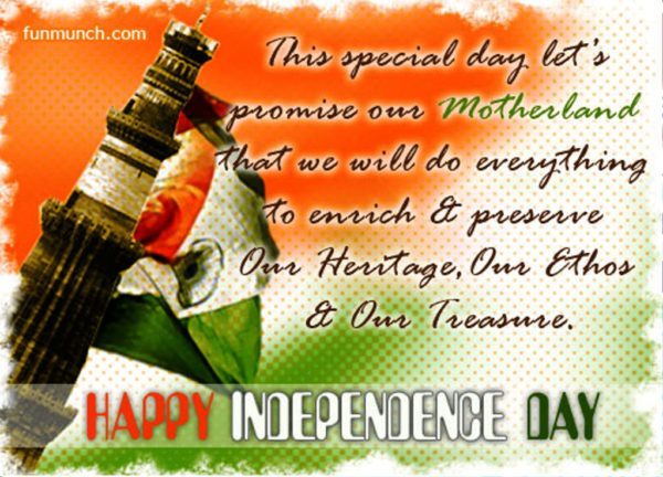 This Special Day Lets Promise Our Motherland