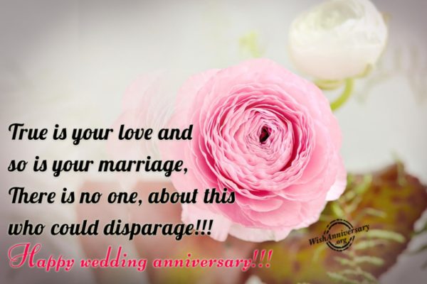 True Is Your Love And So Is Your Marriage