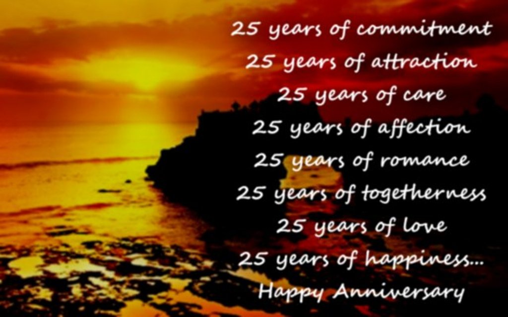 Twenty Five Years Of Commitment - Wishes, Greetings, Pictures – Wish Guy