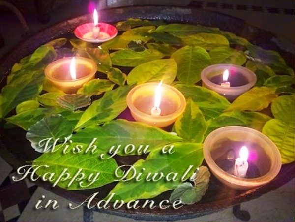 Wish Advance Happy Diwali