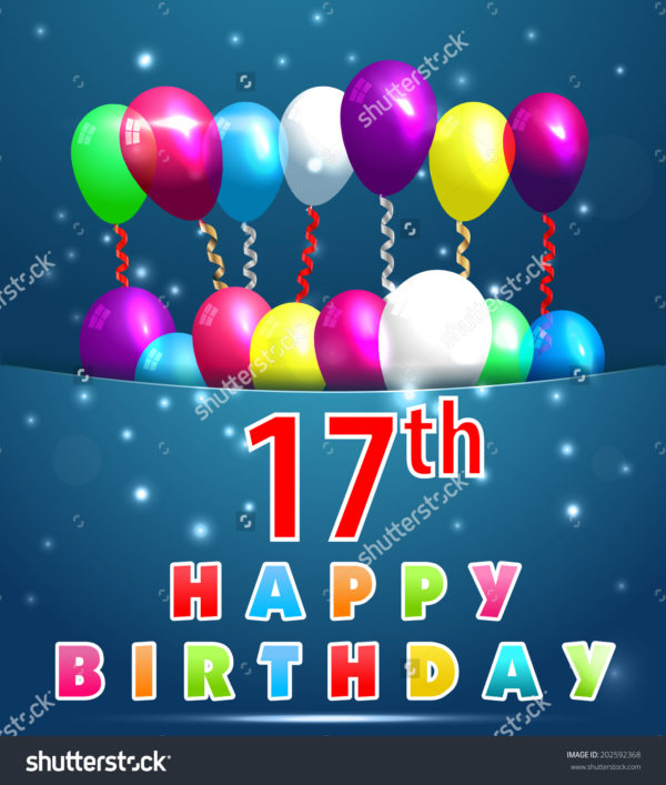 Wish Happy Seventeen Birthday