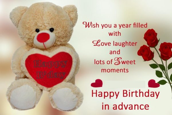 Wish You A Year Filled With Love Laughter And Lots Of Sweet Moment