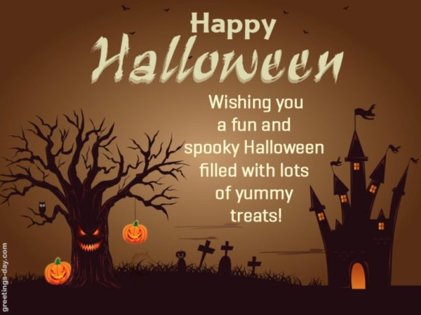 Wishing You A Fun And Spoony Halloween