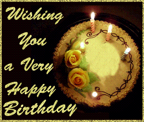 Wishing You A Very Happy Birthday - Sparkling Image