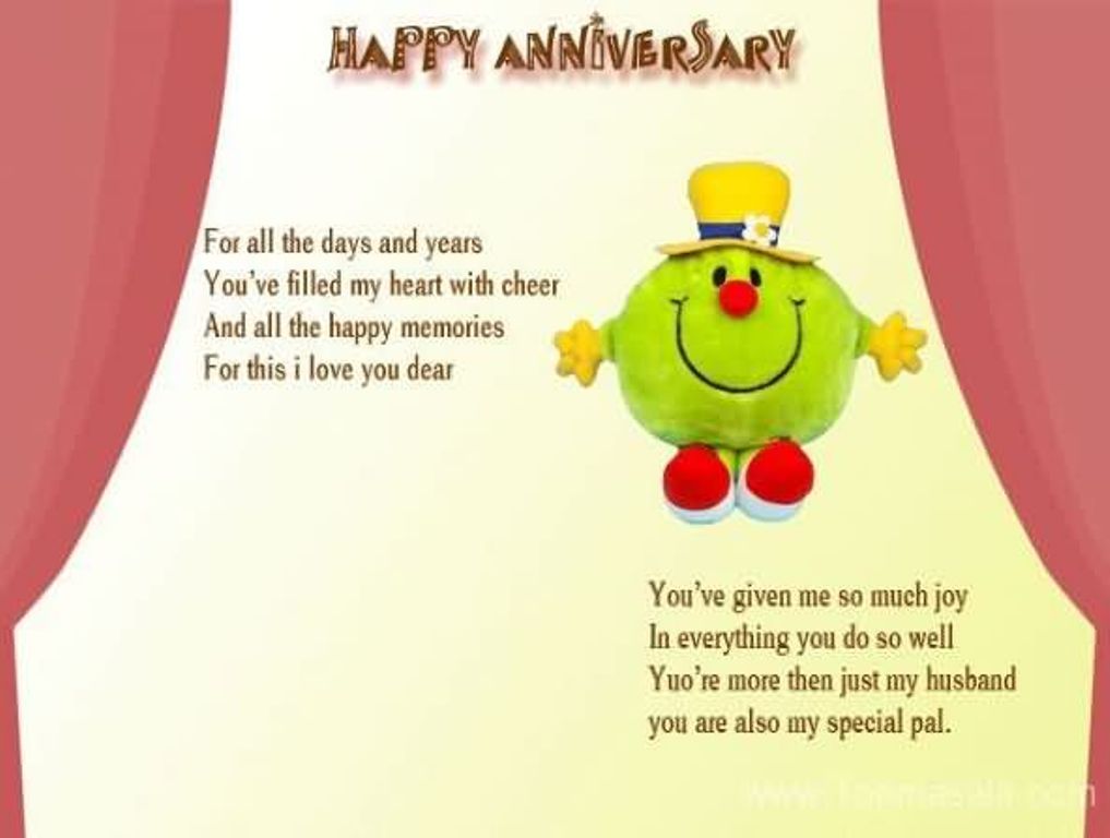 Anniversary Wishes For Husband - Wishes, Greetings, Pictures – Wish Guy
