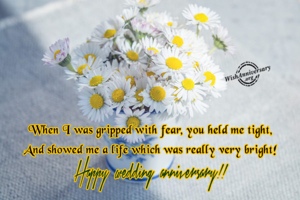 You Showed Me A Life – Happy Anniversary Husband