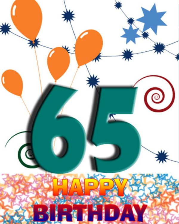 Sixty Fifth Birthday Wishes
