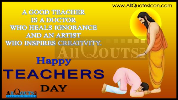 A Good Teacher IS A Doctor