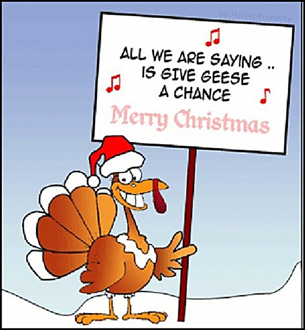 All We Are Saying In Give Geese A Chance