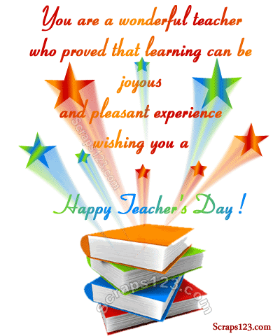 Animated Teachers Day Image - Wishes, Greetings, Pictures – Wish Guy