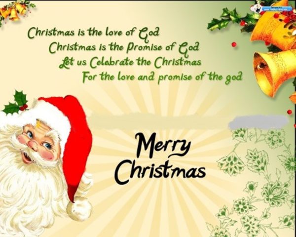 Christmas Is The Love Of God