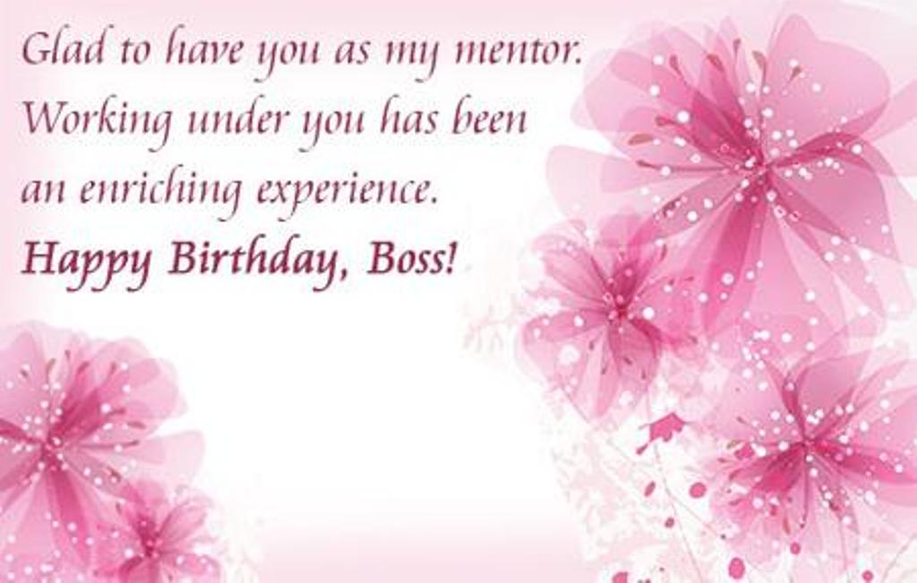 Birthday wishes for your mentor