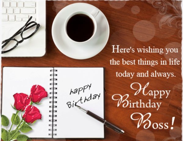 Happy Birthday  Boss