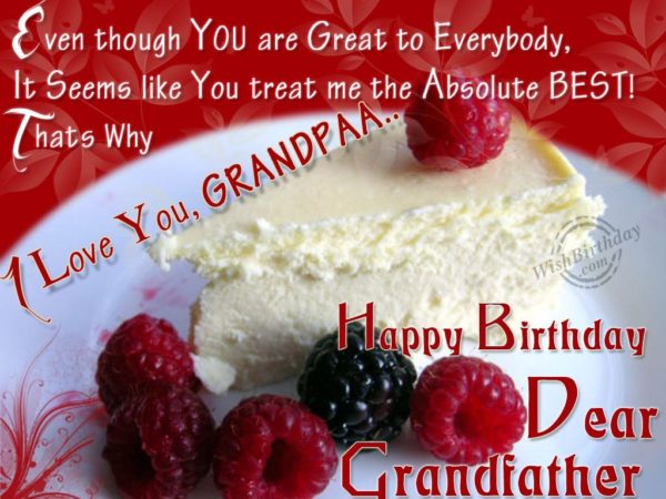 Happy Birthday Dear Grandpaa