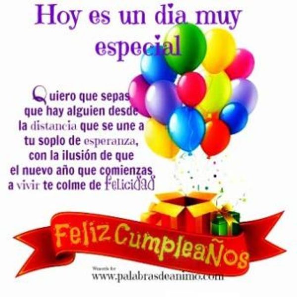 Happy Birthday In Spanish