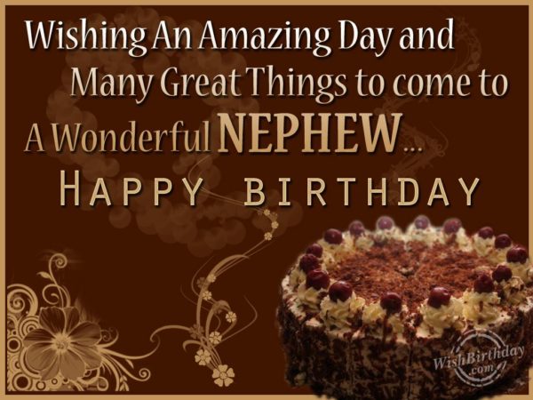 Birthday Wishes For Nephew - Wishes, Greetings, Pictures – Wish Guy