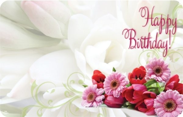 Happy Birthday Wishes For Flowers