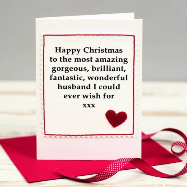 Happy Christmas To THe Most Amazing Husband