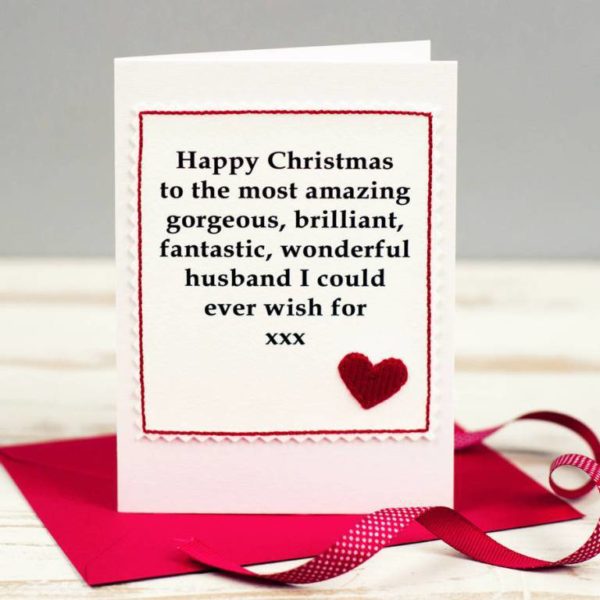 Happy Christmas To THe Most Amazing Husband