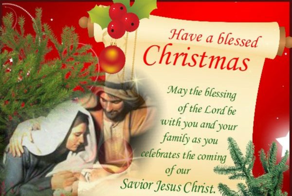 Have A Blessed Christmas