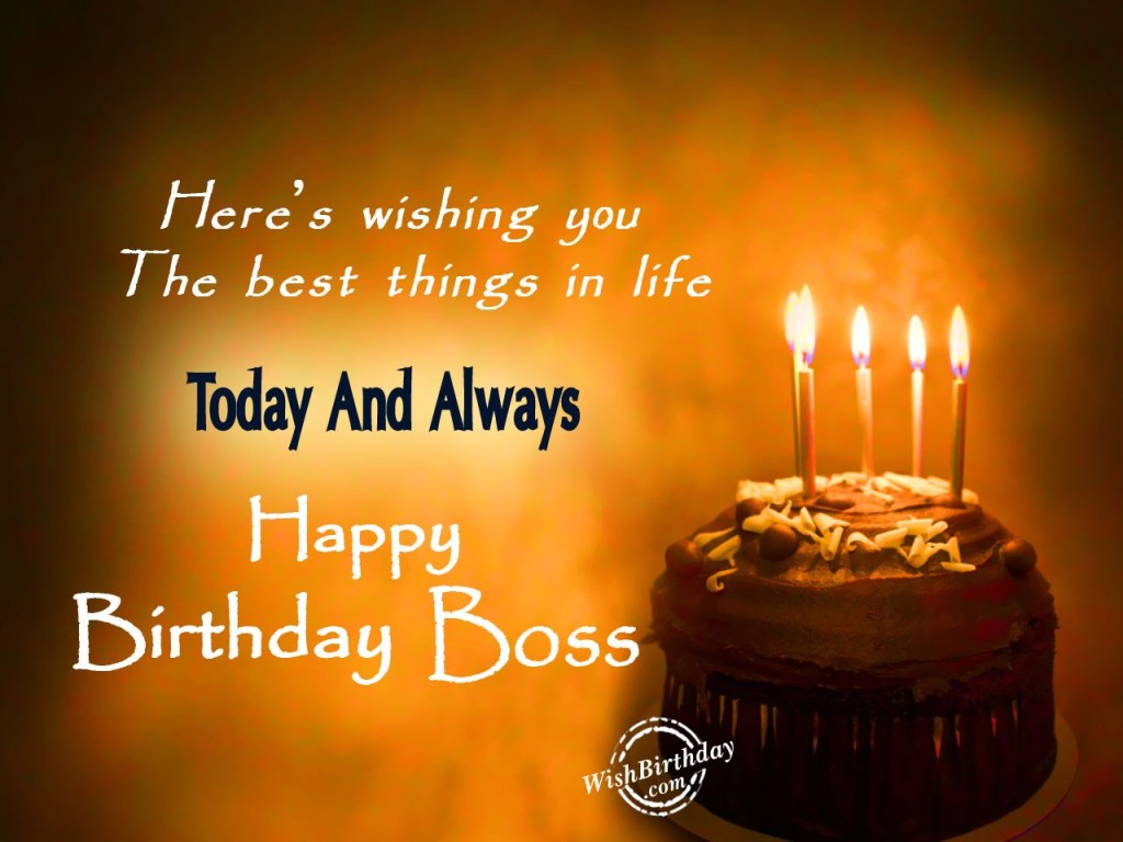 Birthday Wishes For Boss - Wishes, Greetings, Pictures – Wish Guy