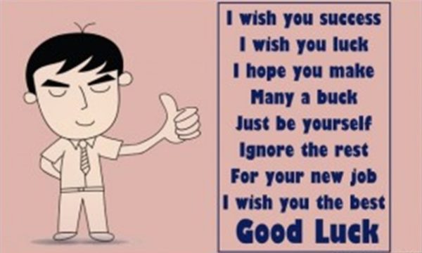 I Wish You Success