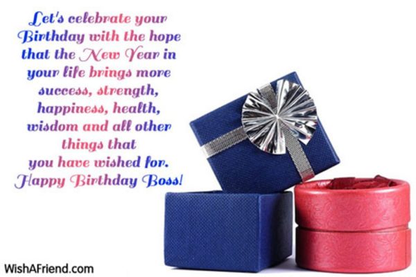 Let's Celebrate Your Birthday With The Hope That The New Year InYour Life