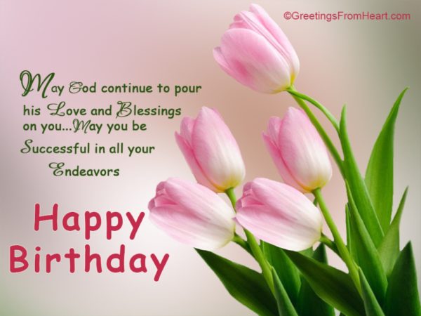 May God Continue To Pour His Love Anf Blessing On You