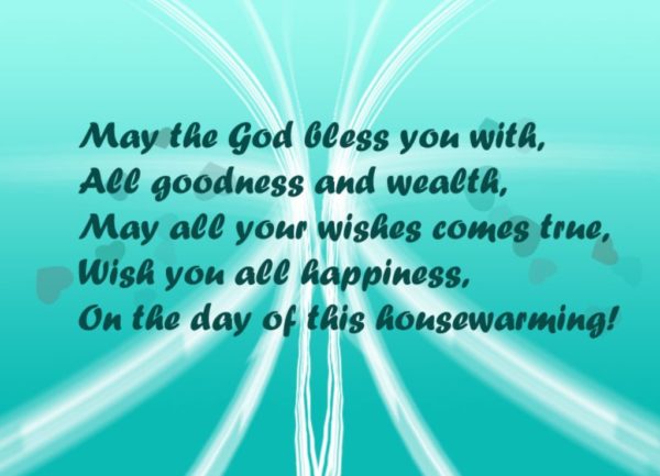 May The God Bless With