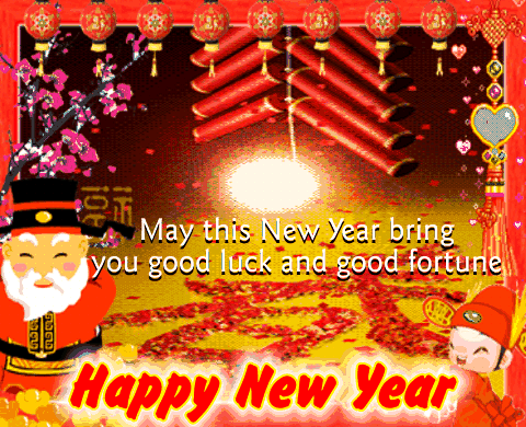 May This New Year Bring You Good Luck And Good Fortune