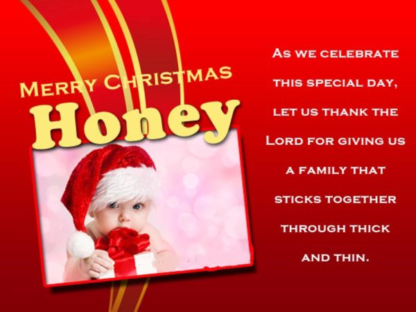 Merry Christmas Honey