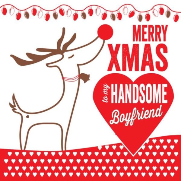 Merry Christmas To My Handsome Boyfriend