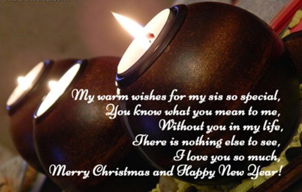 My Warm Wishes For My Sister So Special
