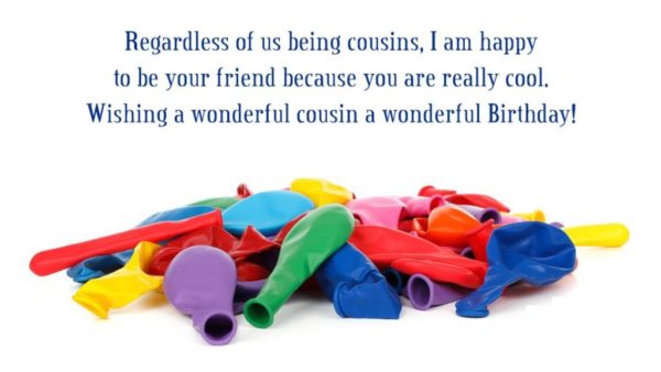 Regardless Of Us Being Cousin