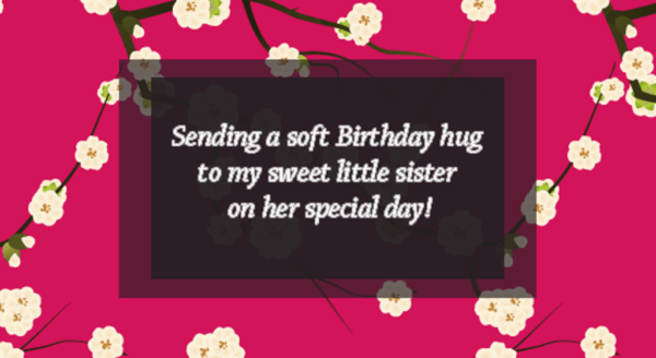Sending A Soft Birthday Hug