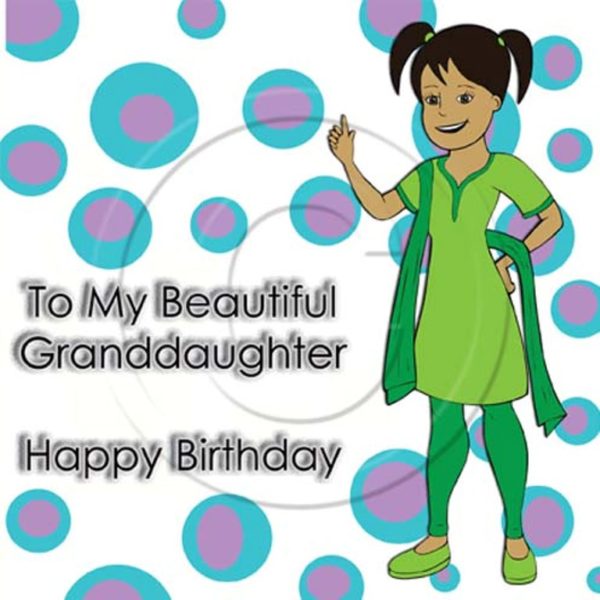To My Beautiful Grand Daughter