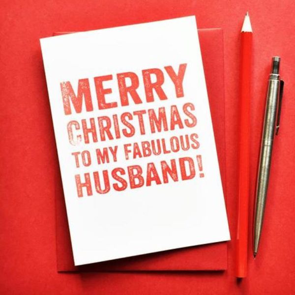 To My Faboulous Husband