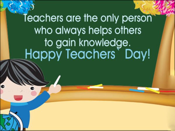 Teacher Are The Only Person