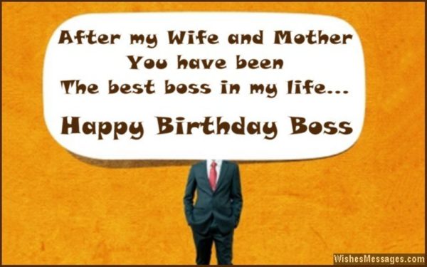 The Best Boss In My Life
