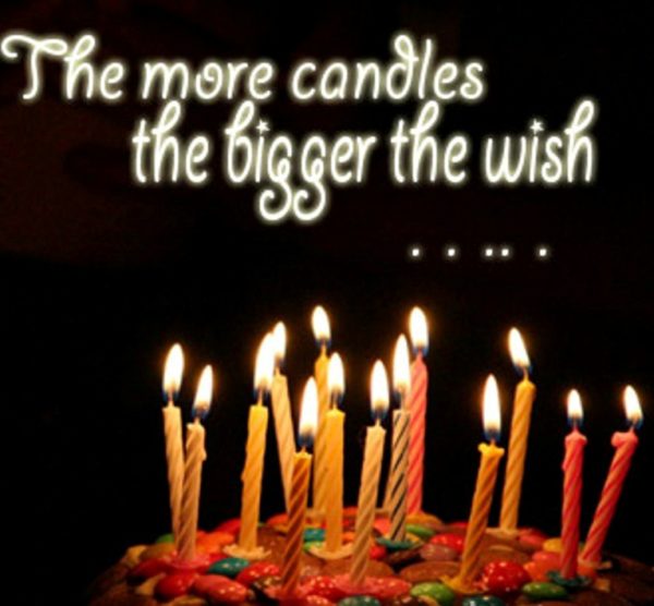 The More Candles The Bigger The Wish