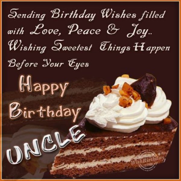 Wishing Happy Returns To A Wonderful Uncle